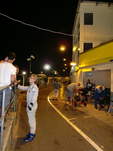 Le Mans in de nacht!